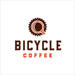Bicycle gear with a coffee cup