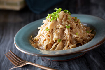 Delicious Chinese food, cold dishes goose intestines