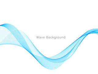 Abstract smooth color wave curve flow illustration with stylish background. Smoke design. Vector lines.