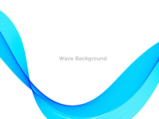 Modern decorative wave stylish dynamic background