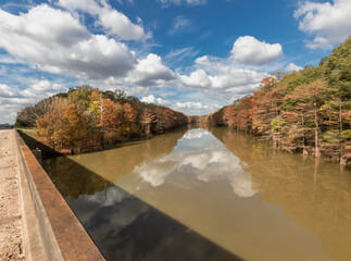 Fototapeta premium Boeuf River a tributary of the Ouachita River