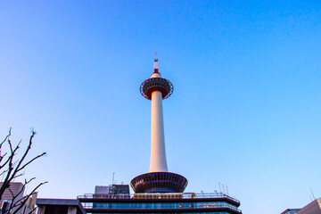 Kyoto tower is the tallest steel structure and a major tourist attraction in Kansai region. Japan