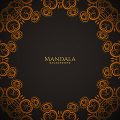 beautiful mandala design decorative background