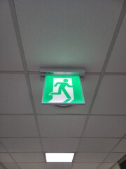 emergency exit sign