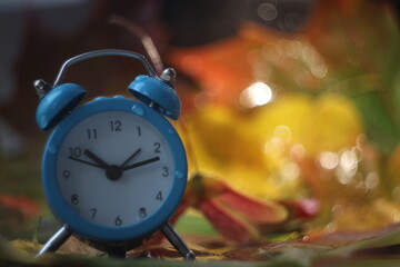 A close up of a clock