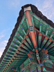 koreas temple roof
