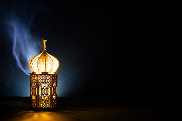 Arabic lantern, Ramadan kareem background