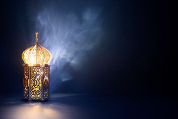 Arabic lantern, Ramadan kareem background - obrazy, fototapety, plakaty