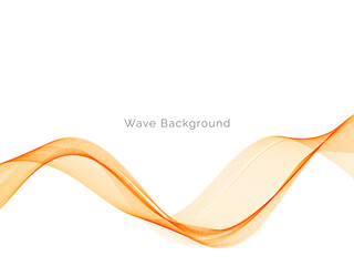 Modern decorative wave stylish dynamic background illustration pattern