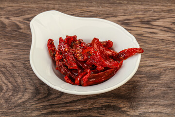 Dried tomato with olive oil