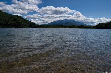 富士山, 湖, 水, 山, 風景