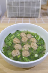 Bakso or meatball is Indonesian famous foodstreet.
