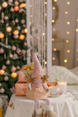 christmas table decoration