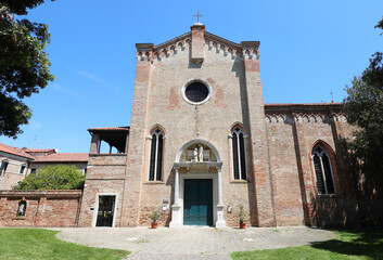Church of Saint Helena in Venice in Italy