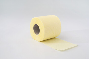  roll of toilet paper on a white background.