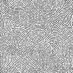 Seamless fingerprint images can be used for backgrounds, wallpapers, and artwork. vector illustration design.