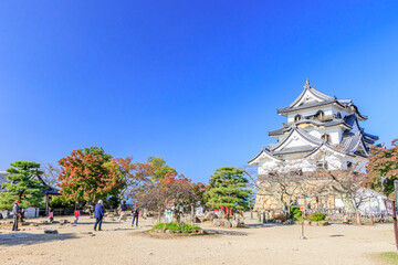 秋の彦根城　滋賀県彦根市　
Autumn Hikone castle Shiga-ken Hikone city