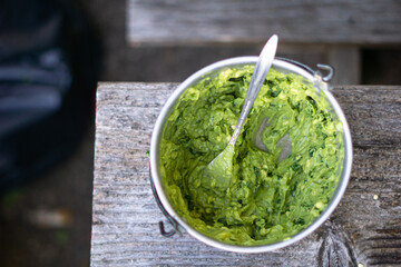 guacamole in a bowl