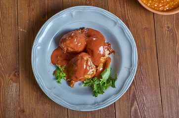  French  Poulet au vinaigre