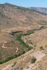 Fototapeta na wymiar Alto Andarax valley in southern Spain