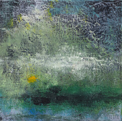 peinture paysage abstrait