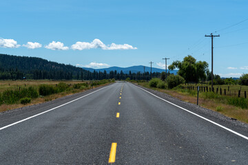 highway in the mountains