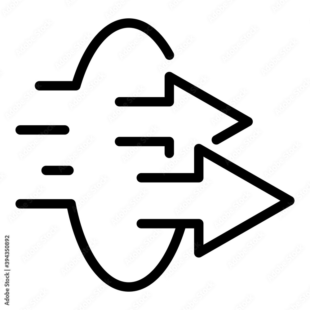 Poster internet speed icon. outline internet speed vector icon for web design isolated on white background