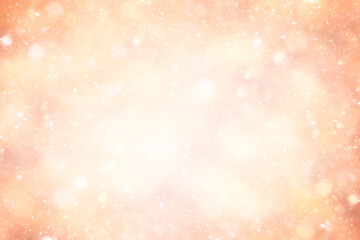 snow abstract warm glow background, winter christmas design