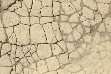 asphalt in cracks texture / abstract background cracks on asphalt road