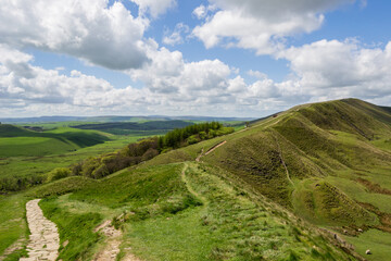 Mam Tor, Lose Hill, Castleton, Peak District National Park, England, UK