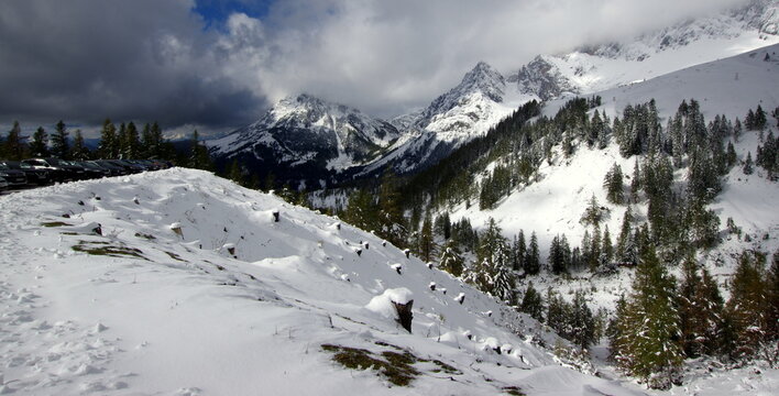 Dachstein Glacier is a glacier[1] located above the town of Ramsau am Dachstein in Austria. Snow is at the top of the glacier throughout the year. This mountain is located south of Salzburg. 