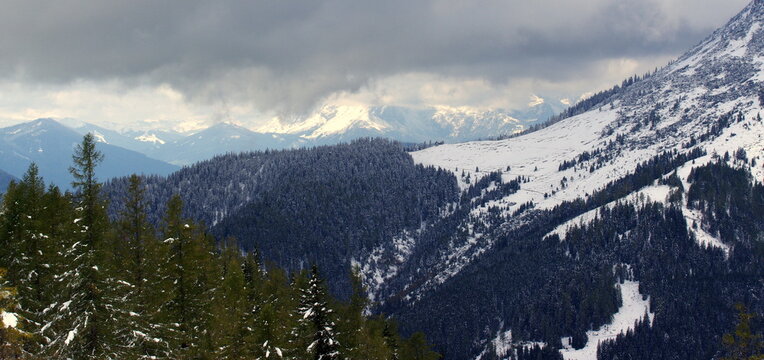 Dachstein Glacier is a glacier[1] located above the town of Ramsau am Dachstein in Austria. Snow is at the top of the glacier throughout the year. This mountain is located south of Salzburg. 