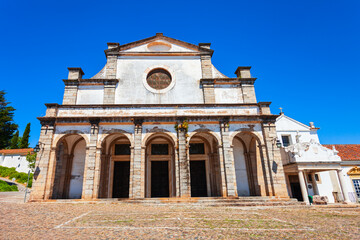Fototapeta na wymiar Igreja do Espirito Santo Church, Evora