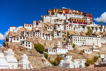 Thiksey Gompa Monastery near Leh, Ladakh