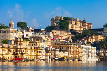 Fototapeta premium Udaipur City Palace in Udaipur, India