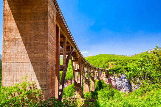 Tara river bridge near Zabljak, Montenegro