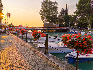 Sunset at Peschiera del Garda © Jacek