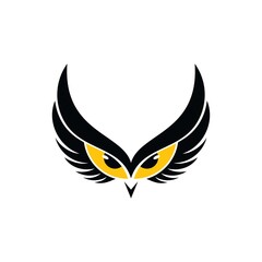 Eagle eye logo concept design template