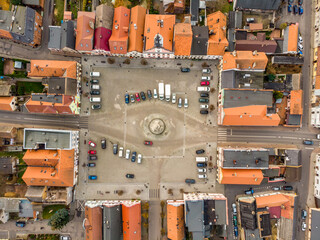 The market square in Rydzyna © Jacek