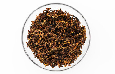 Tabak in einer Glasschale