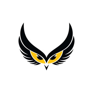 Eagle eye logo concept design template