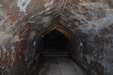 tunnel in the fortress