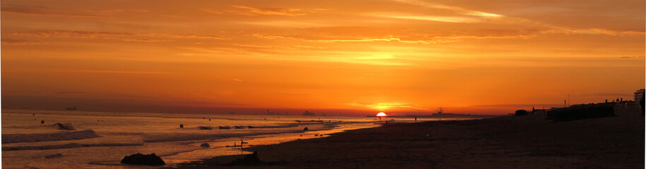 Obraz premium Coucher de soleil