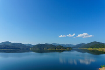 lake in the mountains