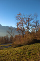 Wunderschöne Herbststimmung in Triesenberg in Liechtenstein 18.11.2020