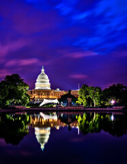 The United States Capitol building in Washington, D.C.