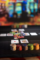 High stakes Poker game
