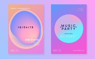 Summer fest flyer and music poster.