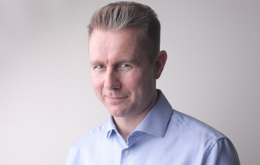 portrait of a caucasian  man