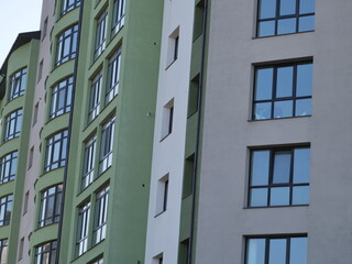 windows of a building